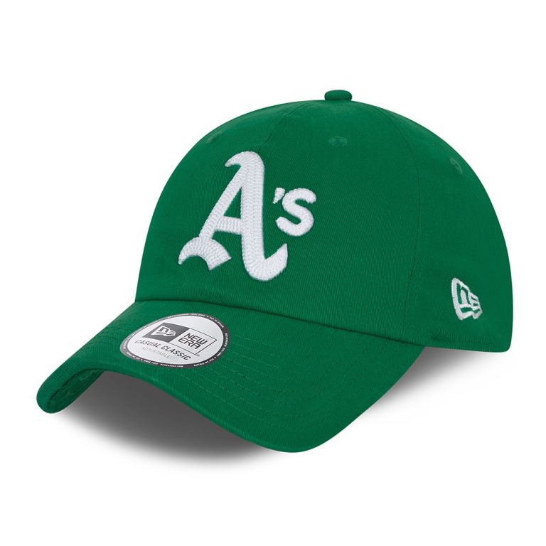 Gorras New Era Mlb Verdes - Oakland Athletics Casual Classic 93761BDTH